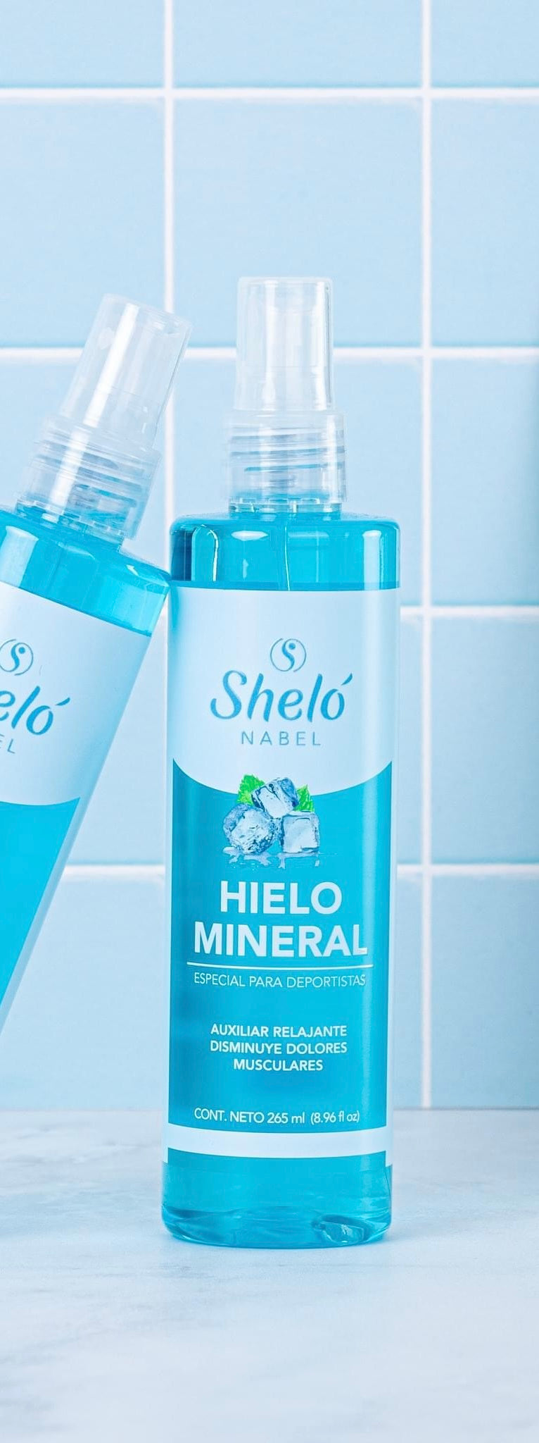 Hielo Mineral Spray Topical Analgesic Menthol Camphor Muscle Relieve Shelo Nabel