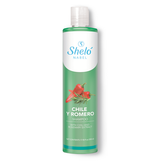 Chile & Romero Shampoo / Champu de chile con Romero  Shelo NABEL USA